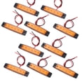 thumbnail image 1 of Truck Side Marker Light,10Pcs/Set Truck Side Marker Side Marker Lamp Clearance Light Extended Durability, 1 of 14