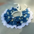 thumbnail image 5 of Wear Resistant Dog Bow Tie - Lovely Puppy Bandana - Cotton Pet Collar Bib - for Outdoor, 5 of 8