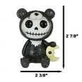 thumbnail image 4 of Furrybones Kuma The Black Teddy Bear Costume Skeleton Figurine Furry Bones, 4 of 10