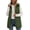 Green women's sleeveless vest a1, variant on Bzdzmqm Women's Winter Solid Color Sleeveless Vest Zip Up Quilted Puffer Jacket with Pockets Casual Outdoor Waistcoat Layering Outwear Fall Cold Weather, Navy M