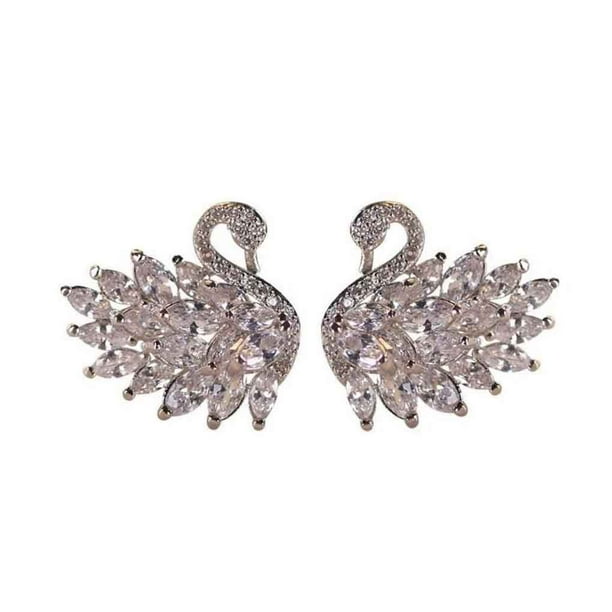 Minnieouse 1 par de pendientes de cristal decorativos, pendientes delicados para oreja, Piercing, joyería, regalos para novias para fiestas diarias Ropa, zapatos y accesorios Miscelánea Minnieouse AP018284-01