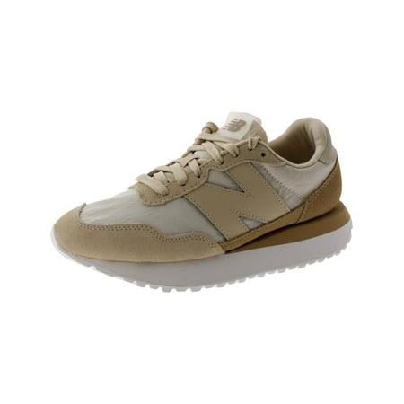 New Balance Womens 237 Faux Leather Trainer Running & Training Shoes