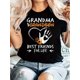 thumbnail image 1 of Camiseta estampada de cuello redondo, top vintage informal estampado para mujer, camisetas de ocio., 1 of 6