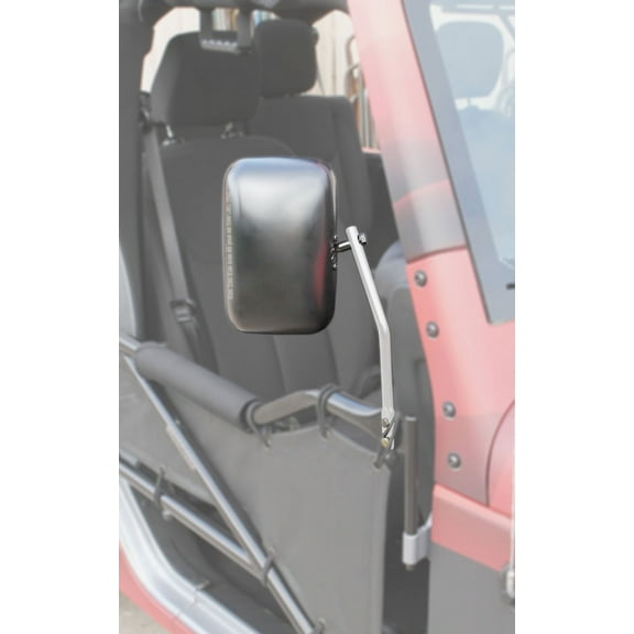 Steinjäger Doors Wrangler JK 2007-2018 Mirror Legs to Fit Tube Doors Cloud White
