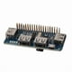 thumbnail image 5 of 3X 4 Puertos Usb Hub Hat para 3/2 / Zero W Extension Board Usb A Uart para Depuracion En Serie Compatible Con Usb2.0 / 1.1, 5 of 5