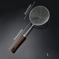 thumbnail image 1 of HAOAN Stainless Steel Food Strainer - Metal Mesh Skimmer for Cooking  Baking  and Frying - Kitchen Colander Tool zzz, 1 of 7