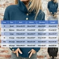 thumbnail image 3 of Women's Button Sweater Button High Turtleneck Pullover Fashionable Blouses Shirts Fuzzy Fleece Knit Clothes Soft Wool Tops Long Sleeve Fashion Clothing Casual Work Outfits, 3 of 5