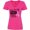 Hot Pink, variant on Inktastic Our Family Fights Together Breast Cancer Awareness Women's V-Neck T-Shirt