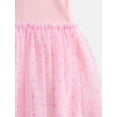 thumbnail image 3 of Wonder Nation Girls' Tutu Dress with Short Sleeves, Sizes 4-18, 3 of 3