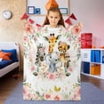 thumbnail image 2 of Yibo Butterfly Gift for Kids Blanket Flannel Soft and Comfortable Anti-static Bed Sofa Blanket, 2 of 7