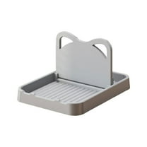 JWDX Rack Clearance, Spoon Rest with Lid Holder: Foldable Silicone Spoon Holder High Temperature Spoon Organizer Spatula Holder for Kitchen Counters and Stove Tops