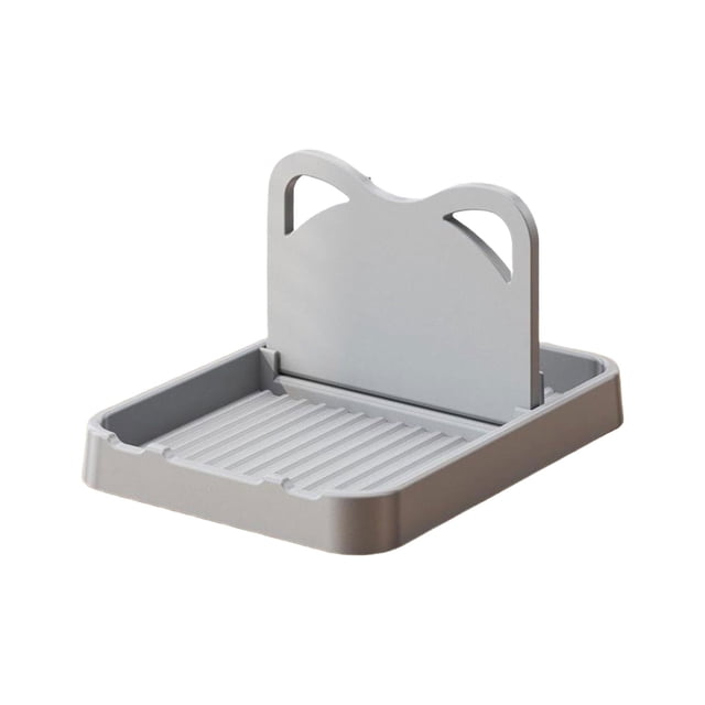 Dusknt Clearance Sale! Spoon Holder Storage Rack with Cover Grey, 1*Storage Rack