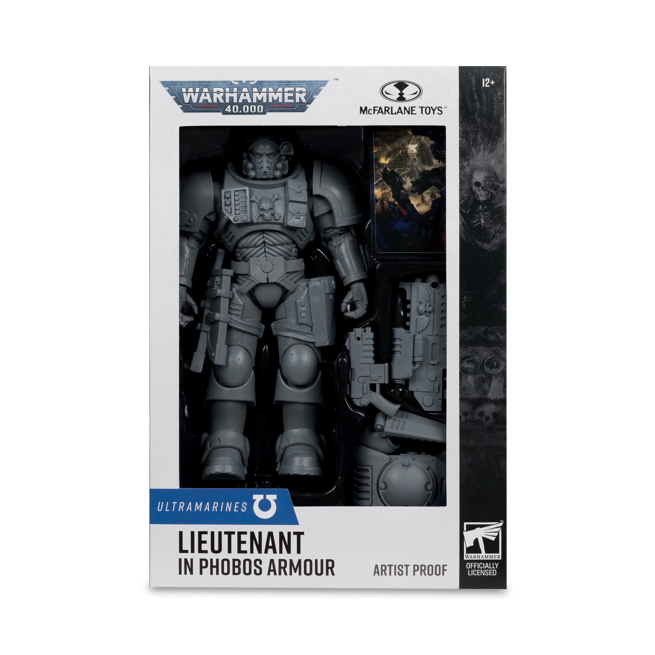 Lieutenant in Phobos Armour: Ultramarines (Warhammer 40,000) Artist Proof 7" Figure - McFarlane Toys