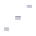 thumbnail image 3 of Tholdsy 10 piezas Contenedor de bolsa con cremallera Conveniente Bolsa de documentos de PVC Bolsa de retención de documentos Contenedores de A6 Púrpura 3Conjunto, 3 of 6