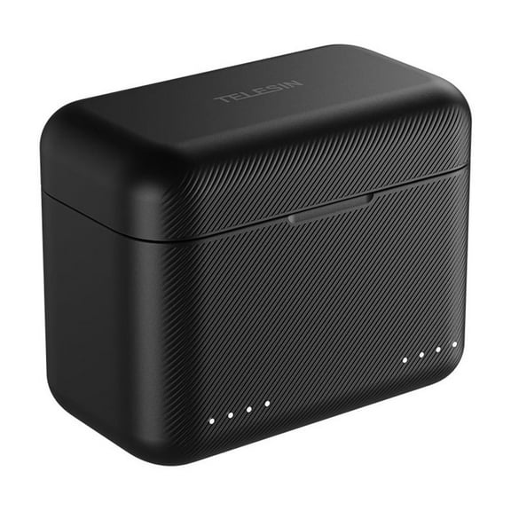 Dual Battery Charging Case Compatible with Insta360 X3 X4 – Bigcan Fast Charge Storage Box with LED Power Indicator, Dual Slot Smart Charging Hub for Travel and Outdoor Use