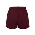 thumbnail image 3 of KOGMO Womens Casual Solid Woven Shorts With Self Tie Bow and Elastic Wasit Band, 3 of 5