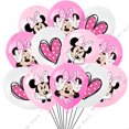 thumbnail image 3 of Juego de vajilla desechable de Minnie Mouse para niña, suministros para fiesta de feliz cumpleaños, decoración de boda para Baby Shower, 3 of 5