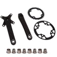 thumbnail image 2 of Bike Crankset, Repair Parts Low Noise Bike Crank Arm Set  For Maintain, 2 of 8