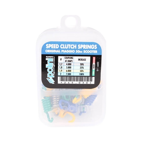 "Polini Clutch spring Set; fits Honda Dio, QMB 139"