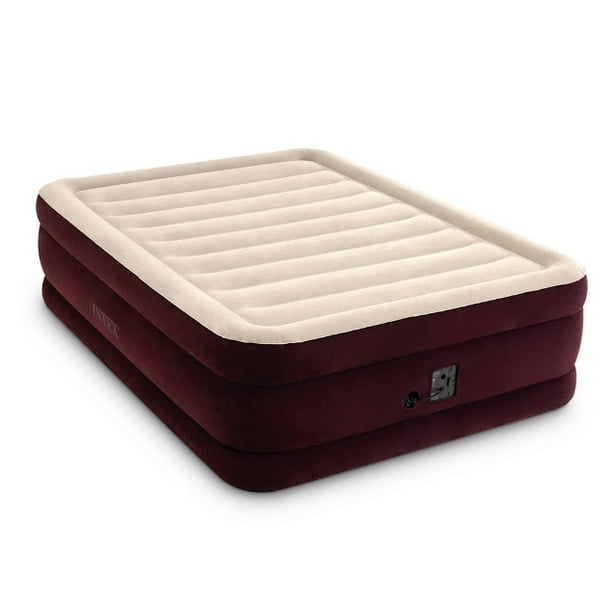 Intex 64739W DuraBeam Deluxe Extra Raised Air Mattress 20" Queen w