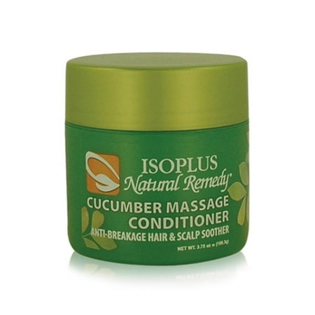 Isoplus Natural Remedy Cucumber Massage Conditioner Anti-Breakage Hair & Scalp Soother 3.75