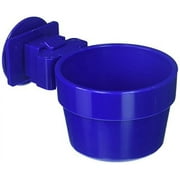 Ware Plastic Slide-N-Lock Small Pet Crock, 10 Ounce, Assorted Colors (1 Pack)