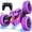 Purple, variant on RC Car, Remote Control Car for Kids 6-12, 4WD Double-Sided 360° Flip Stunt Car, 2.4GHz, LED Lights, All-Terrain High Speed, Birthday & Christmas Gift