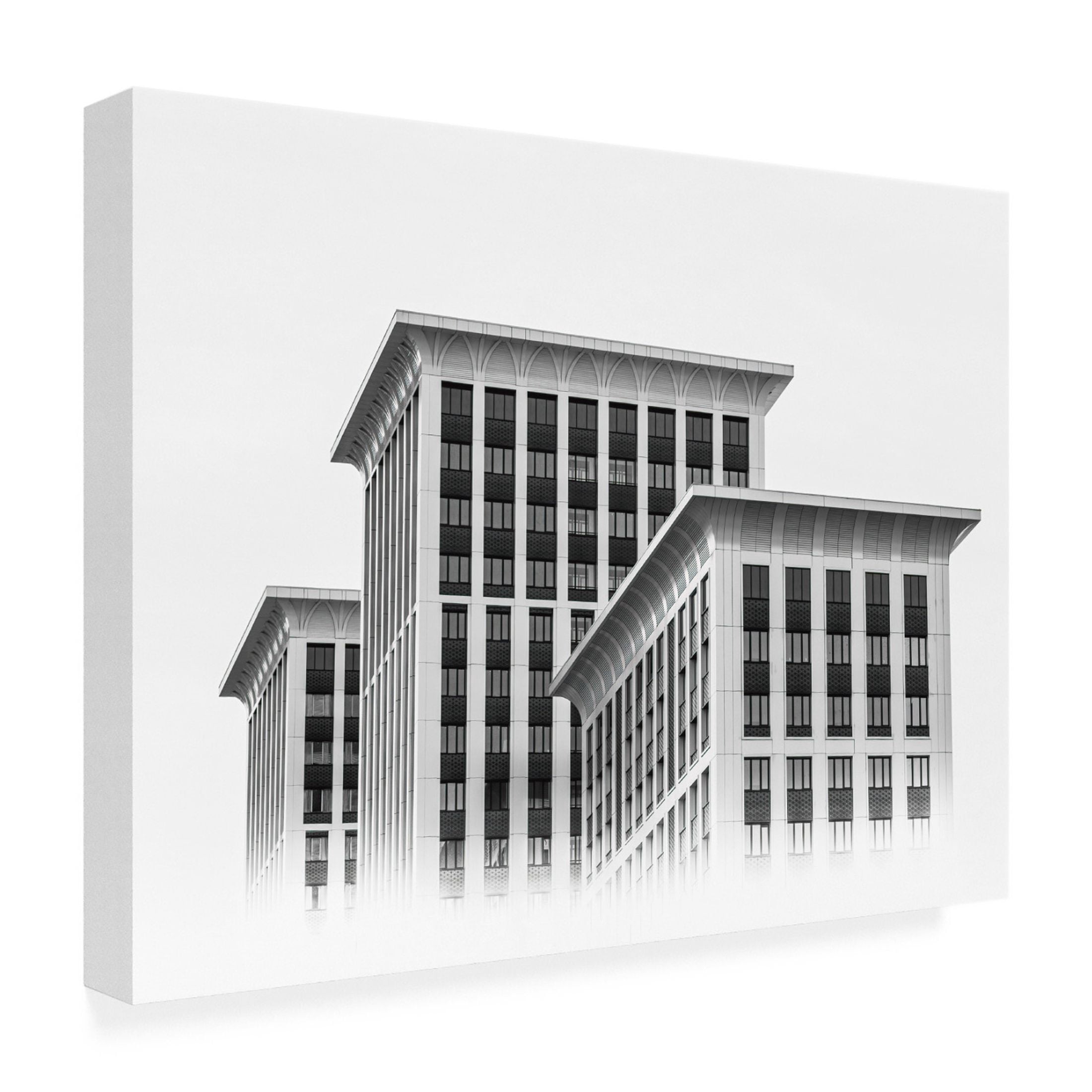 Trademark Fine Art Andrey Kotov Prime Time Residential Complex Canvas Wall Art