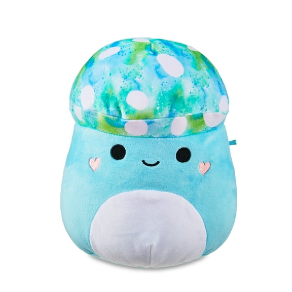 Squishmallows Plush 8 inch Teal Tie Dye Mushroom Childs Ultra Soft Stuffed Plush Toy