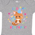 thumbnail image 4 of Inktastic Its My Birthday with Kitten Stars and Confetti Boys or Girls Baby Bodysuit, 4 of 5