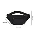 thumbnail image 3 of Sling Bag for Women Men QTOCIO Waist Bag Unisex Waist Bag Lightweight Adjustable Shoulder Strap for Sports Fitness Travel Work, 3 of 6