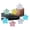 Multicolor, variant on Luminous Stones Star Shape Colorful Cobblestones, Glowing Pebbles Stones Glow in The Dark for Garden Walkways Decoration Aquarium,Multicolor,100pcs
