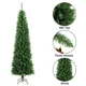 thumbnail image 4 of Árbol de Navidad artificial de PVC con forma de lápiz, punta fina, poste de bolígrafo, árbol de Navidad verde de 120 cm a 270 cm, decoración navideña para el hogar, 4 of 5