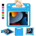 thumbnail image 7 of Kamon 10.2 Inch iPad Case for Kids 9th 8th 7th Generation Shockproof Tablet Cover with Handle Stand Case (Blue), 7 of 7