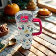 thumbnail image 2 of Holiday Time 40oz STAINLESS STEEL TUMBLER WITH STRAW, 2 of 7