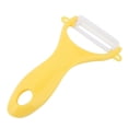 thumbnail image 2 of Pelador de patatas sin esfuerzo, cuchillo de cerámica amarillo para pelar frutas y verduras para cocina, 2 of 8