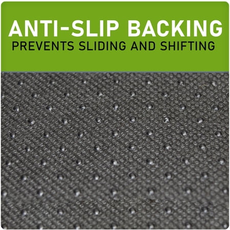 AUTO DRIVE 40277WDI GEL AND MEMORY FOAM POSTERIOR CUSHION, BLACK, 1.68 LBS