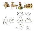 thumbnail image 7 of Lierteer 3D Christmas Cookie House Cutters Set - 18 Sturdy Stainless Steel Cookie Cutters, 7 of 7
