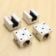 thumbnail image 6 of 8 x SBR12UU 12mm Aluminum Linear Motion Router Bearing Block, Silver, 6 of 8