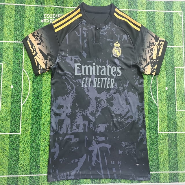 Uniforme De Entrenamiento Del Real Madrid De Portugal 25-26, Camiseta Clásica De Verano De Manga CortaXL