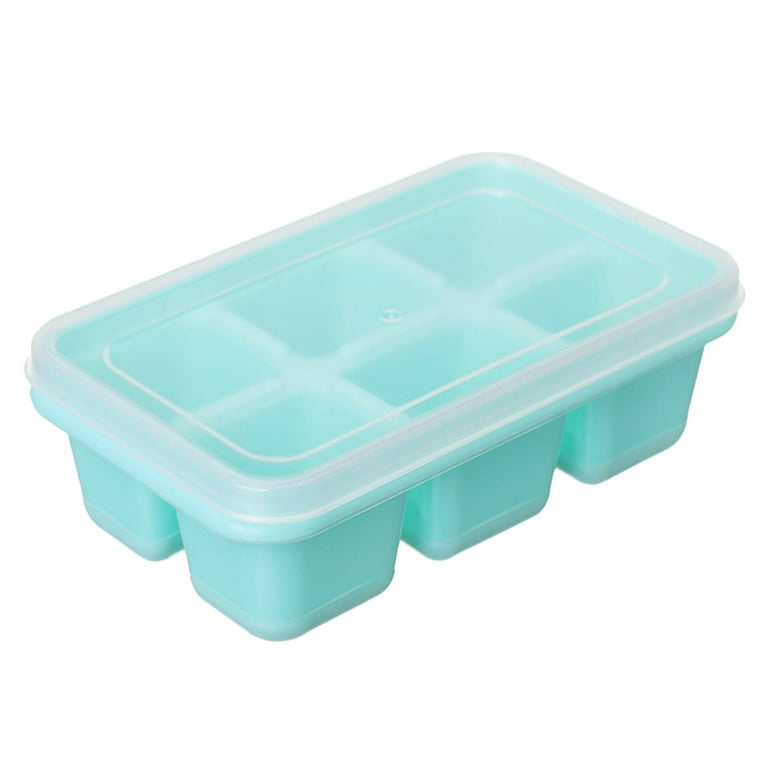 Ice Box Plastic Ice Tray Mould Sealed Homemade Freezer Box Mini