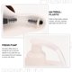 thumbnail image 3 of Snail Box Push Type Hand Washing Shampoo Emulsion Case for Home Hotel Store (Coffee), 3 of 3