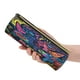 thumbnail image 5 of Disketp Neon Graffiti Urban Art Estuche Organizador de Lápices de Cuero, Estuche de Oficina con Cremallera para Bolígrafo y Lápiz, 5 of 6