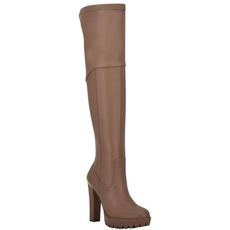 Guess thigh clearance high leather boots