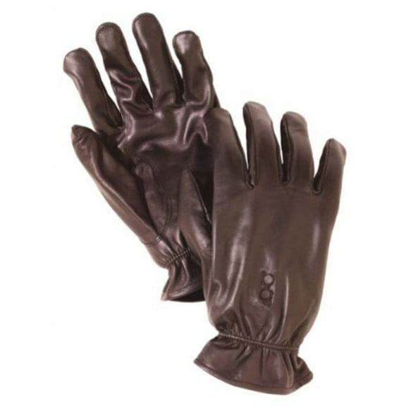 Bob Allen Leather Unlined Gloves (Brown, Small)