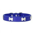 thumbnail image 1 of Bone Leather Durable Pet Dog Collars Puppy Pug Collars for Small Large Dog Chihuahua Cat Accessories Pet Collar for Small Dogs ShopWise Round, 1 of 22