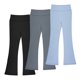thumbnail image 1 of BIG ELEPHANT Leggings Acampanados para Niñas, Pantalones Acampanados con Corte de Bota y Cintura Alta, Pantalones Acampanados para Yoga y Baile, Packs de 3, 1 of 9