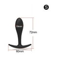 thumbnail image 7 of Anal Plug Set, Butt Plug Trainer Kit, Pack of 3 Silicone Anal Plugs Training Set with Flared Base Prostate Sex Toys for Beginners Advanced Users, 7 of 7