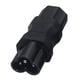 thumbnail image 5 of Adaptador de Corriente CUTICAT para Altavoces de Computadoras Conexión IEC320 C6 a C13 2 piezas, 5 of 8