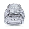 thumbnail image 4 of Fashion Jewelry 925 Silver Ring Cubic Zircon Engagement Women Gift Sz 6-10, 4 of 9